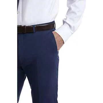 Calvin Klein Skinny Fit Suit Separates - Blue Performance Fabric
