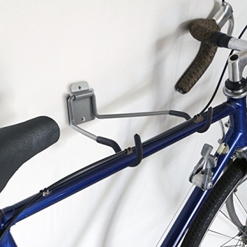 Stalwart Bike Mount with 50lb Capacity - Space Saving Solution