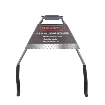 Stalwart Bike Mount with 50lb Capacity - Space Saving Solution