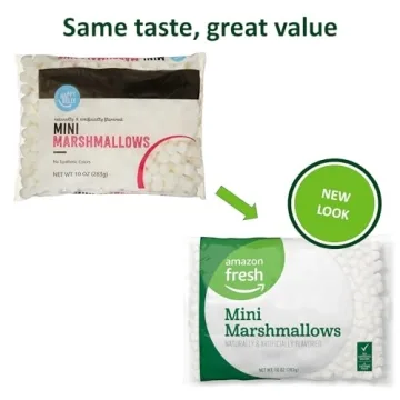 Amazon Fresh Mini Marshmallows 10 Oz Perfect for All Treats