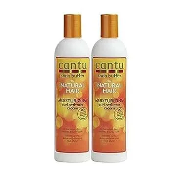 Cantu Shea Butter Moisturizing Curl Activator Cream (2 Pack of 12 Oz.)