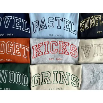 Custom Embroidered Sweatshirts and Hoodies for Everyone