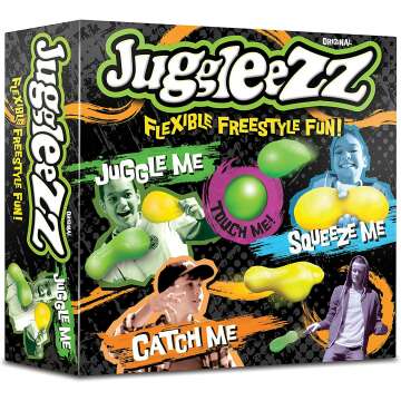 Juggleezz Colour Ball Set for Juggling Fun
