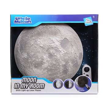 Moon In My Room Remote Control 3D Night Light