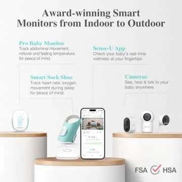 Sense-U Smart Baby Monitor - Real-Time Movement Tracking