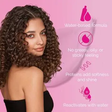 Curl Keeper Ultimate Hold Curl Cream for Curly and Wavy Hair Types - Hairspray in a Styling Cream Form for Women & Men (8 Fl Oz), Tweek