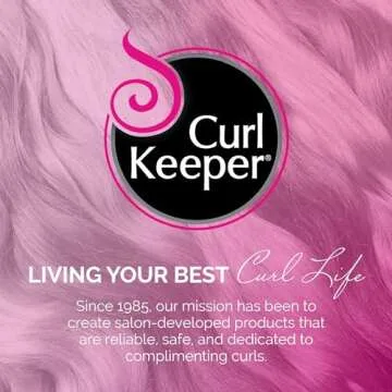 Curl Keeper Ultimate Hold Curl Cream for Curly and Wavy Hair Types - Hairspray in a Styling Cream Form for Women & Men (8 Fl Oz), Tweek