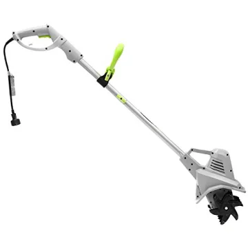 Earthwise 2.5-Amp Electric Tiller for Effortless Gardening