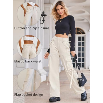 YYIDATON Stylish Women's Cargo Pants for Every Occasion