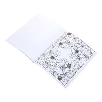 Crayola Floral Adult Coloring Book for Relaxation