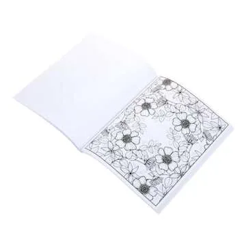 Crayola Floral Adult Coloring Book for Relaxation