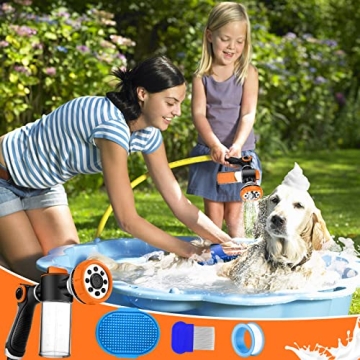 Pup Jet Dog Wash – 8 in 1 Hose Attachment Kit