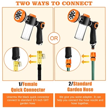 Pup Jet Dog Wash – 8 in 1 Hose Attachment Kit