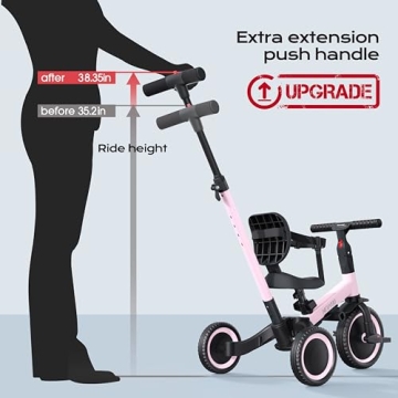 Newyoo Toddler Tricycle for 1-3 Year Olds