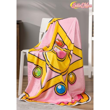 Sailor Moon Crystal Star Compact Fleece Blanket for Fans