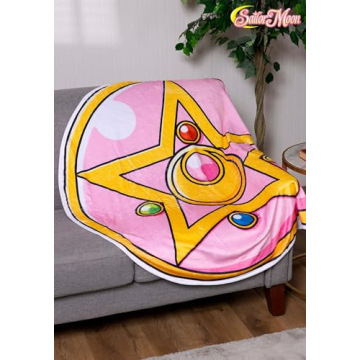 Sailor Moon Crystal Star Compact Fleece Blanket for Fans