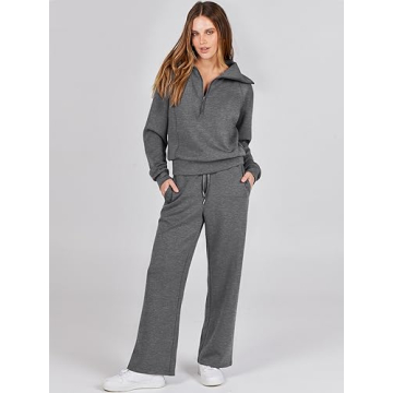 Anrabess Women's Sweatsuit Set - Cozy & Stylish 2024