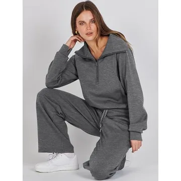 Anrabess Women's Sweatsuit Set - Cozy & Stylish 2024