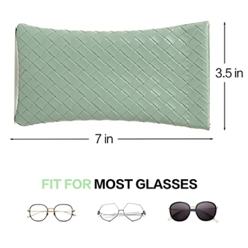 Vemiss 3 Pack Chic Glasses Cases - Stylish Protection