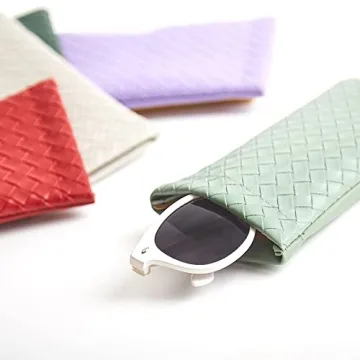 Vemiss 3 Pack Chic Glasses Cases - Stylish Protection