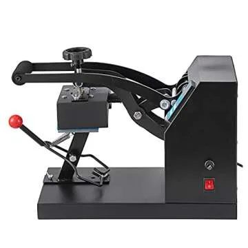 SHZOND Hat Heat Press Machine 3.15x5.5 Inch Clamshell Design Hat Press Sublimation Digital Heat Press Machine for Hats Caps (hat Press)