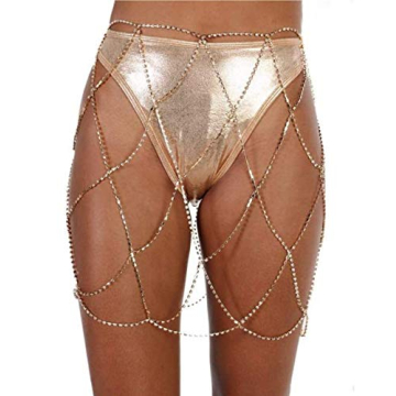 Eye-Catching Rhinestone Skirt for Festivals and Nights Out