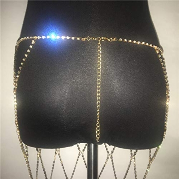 Eye-Catching Rhinestone Skirt for Festivals and Nights Out