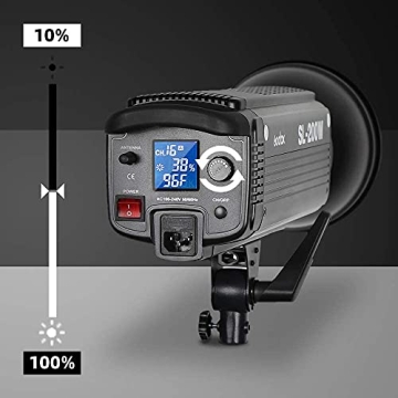 Godox SL-200W LED Light with Remote - 200W Continuous Power