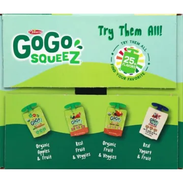 GoGo squeeZ Apple Snacks 20 Pack, Gluten & Nut Free