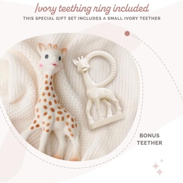 Sophie la girafe Award Set | Handcrafted Teething Toy in France
