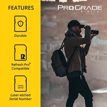 ProGrade 128GB SDXC UHS-II Memory Card for 4K Recording