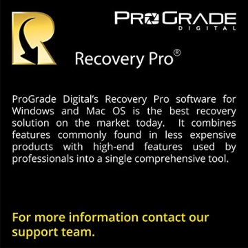ProGrade 128GB SDXC UHS-II Memory Card for 4K Recording