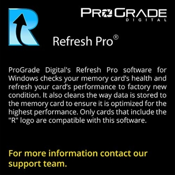 ProGrade 128GB SDXC UHS-II Memory Card for 4K Recording