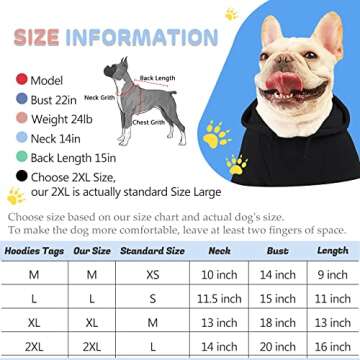 Dog Hoodie with Hat for Small Medium Dogs | Cozy & Trendy