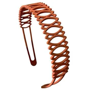 Yazon 6pcs Colorful Headbands for Women Girls - Stylish & Secure