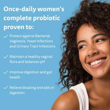 Happy v Dr. Formulated Vaginal Probiotics for Women, Clinically Proven Womens Probiotic for Vaginal ...