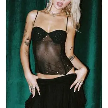 Stylish Women Y2K Lace Camisole for Every Occasion