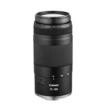 Canon RF 75-300mm Telephoto Zoom Lens Bundle for EOS R