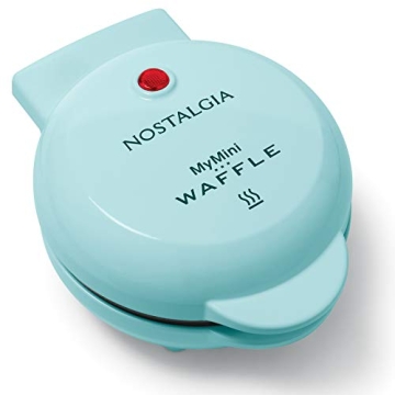 Nostalgia MyMini Electric Waffle Maker for Fun Meals