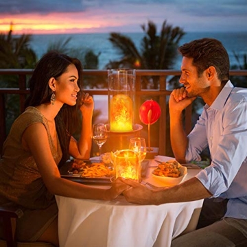 CPPSLEE LED Flame Light Bulbs for Halloween and Christmas