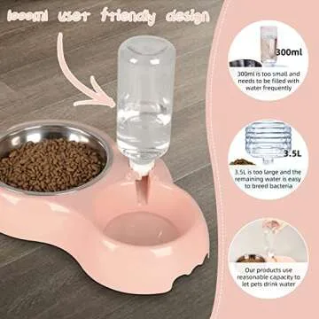 Automatic Pet Water and Food Bowls for Cats and Dogs