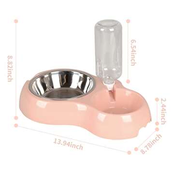 Automatic Pet Water and Food Bowls for Cats and Dogs
