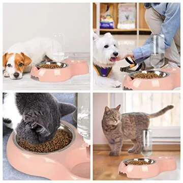 Automatic Pet Water and Food Bowls for Cats and Dogs