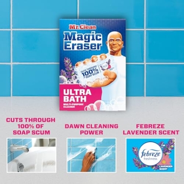 Mr. Clean Magic Eraser Sponge with Lavender Scent - 5 Count