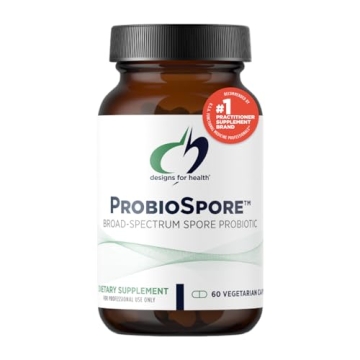 Designs for Health ProbioSpore - Powerful Spore Based Probiotic, Soil-Based Probiotics Supplement - ...