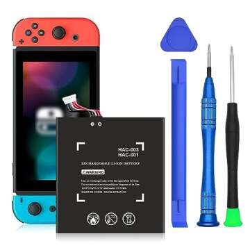 HAC-003 Battery - Upgraded 4800mAh Replacement for Nintendo Switch 2017 Game Console