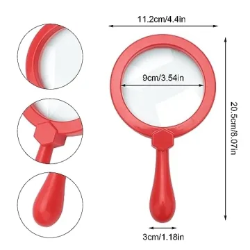 Rongon Kids Magnifying Glass for Nature Discovery