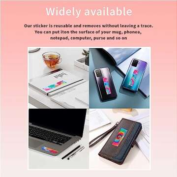 36 Pcs Anxiety Relief Calm Strips - Textured Sensory Stickers Kit with Fidget Strips & Storage Bag - Stress Relief for Adults, Teens & Kids, Perfect for Classroom, Desk & Travel (Tie-Dye)