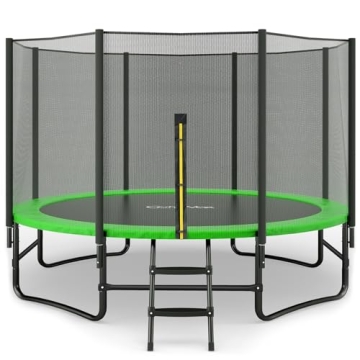 CalmMax 14FT Trampoline with Safety Enclosure for All Ages