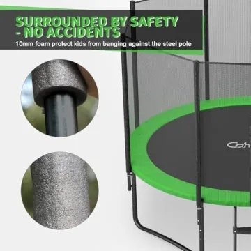 CalmMax 14FT Trampoline with Safety Enclosure for All Ages